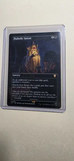 Magic: The Gathering Lord of The Rings Diabolic Intent Extended Art - Image 1