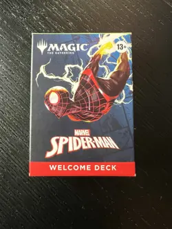 Pax West 2025 Magic the Gathering Spiderman Welcome Deck Morales Green Deck SEAL - Image 1