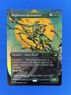 Mightform Harmonizer (0297) Borderless Rare FOIL MTG: Edge of Eternities - Image 1