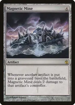 Magnetic Mine [Mirrodin Besieged] Magic MTG - Image 1