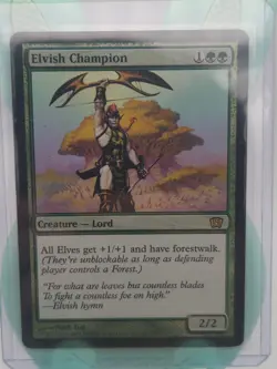 Elvish Champion 8th Edition Foil - Magic The Gathering #241/350 Lightly Played - Image 1