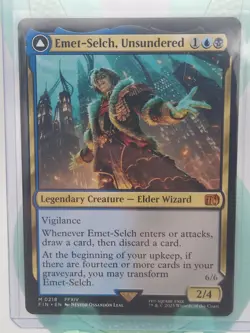 Emet-Selch, Unsundered / Hades, Sorcerer of Eld 0218 Mythic FINAL FANTASY MTG - Image 1