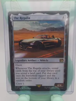 The Regalia Final Fantasy Regular Card 267 MTG Vehicle Rare - Image 1