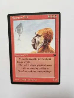 Magic The Gathering - Mountain Yeti - Legends - Lightly Played - Image 1