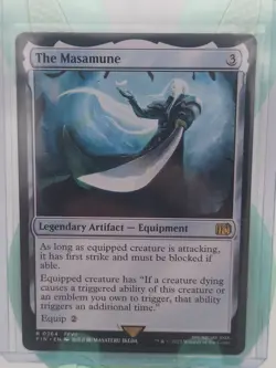 THE MASAMUNE - RARE R 0264 - FINAL FANTASY - MtG - Magic The Gathering - Image 1