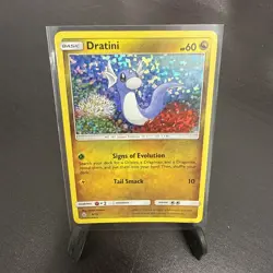 McDonald's 2018 Pokemon Promo Dratini 9/12 Holo Rare LP/MP - Image 1