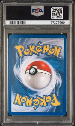 2005 POKEMON EX UNSEEN FORCES #19 VAPOREON-HOLO PSA 8 - Image 2
