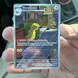 Gumshoos Illustration Rare 153/132 Pokemon Mega Evolution English IR - Image 1
