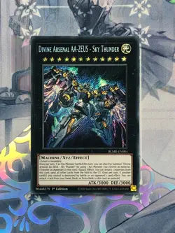BLMR-EN084 Divine Arsenal AA-Zeus - Sky Thunder Secret Rare 1st Ed NM YuGiOh TCG - Image 1