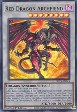 Structure Deck: The Crimson King #SDCK-EN045 Red Dragon Archfiend - Image 1