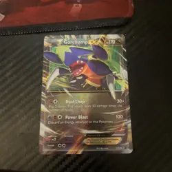 Garchomp EX XY09 XY Black Star Promo Holo Pokemon Card LP - Image 1