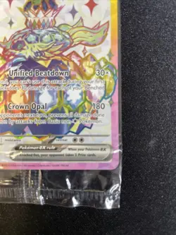 Terapagos ex, 165 SVP (Full Art, Black Star Promo) Pokemon TCG Card, SEALED! - Image 5