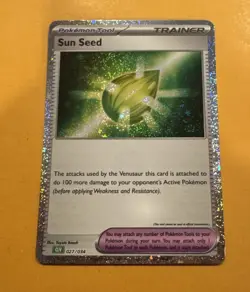 Sun Seed 027/034 Trading Card Game Classic Holo - Image 1