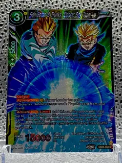 Dragon Ball Super CCG Son Goten & Trunks Classic Team-up EX23-33 EX Foil Card - Image 1