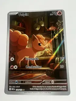Vulpix 138/132 Pokemon Card Illustration Rare Mega Evolutions NM-*Read Desc*..* - Image 2