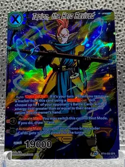 Dragon Ball Super Card Game Tapion, the Hero Revived Cross Spirits BT14-033 - Image 1