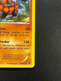 Rhyperior 62/146 - XY Base Set COSMOS EXCLUSIVE HOLO Pokemon Card NM - Image 3