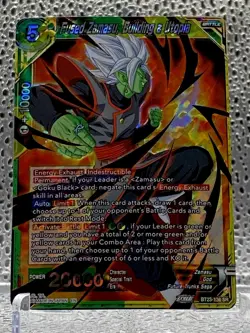 Dragon Ball Super CCG Fused Zamasu, Building a Utopia BT23-136 SR Foil Card - Image 1