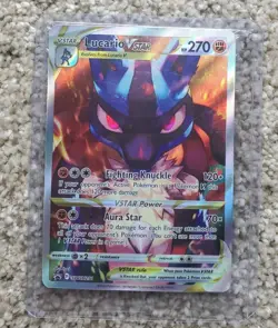 Pokemon TCG Sword & Shield - Lucario VStar #SWSH291 - Promo Card SEALED - Image 1