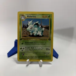 1st Edition Uncommon Nidorina Jungle 40/64 Card Pokemon TCG - Image 1