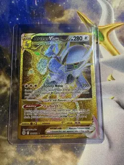 Pokemon TCG Arceus VSTAR Holo Secret Rare Card 184/172 Brilliant Stars - Image 1