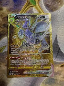 Pokemon TCG Arceus VSTAR Holo Secret Rare Card 184/172 Brilliant Stars - Image 2