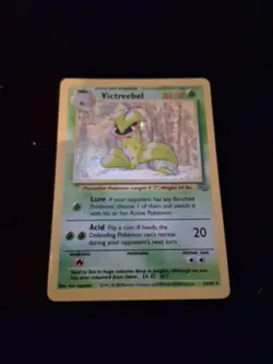 Pokemon TCG Victreebel Jungle Holo Card 14/64 Unlimited Rare, Near Mint Vintage - Image 5