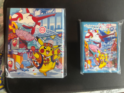 *NO PROMO CARD* Pokemon Center FUKUOKA Deck Box and Sleeves SPECIAL BOX - Image 1