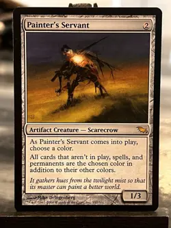 MTG 1x Painter's Servant x1 non-foil Shadowmoor English NM/EX - Image 1