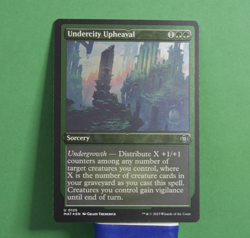 MTG MAT: Undercity Upheaval (Sorcery) Etched Foil Uncommon 0125 MOM: Aftermath - Image 1