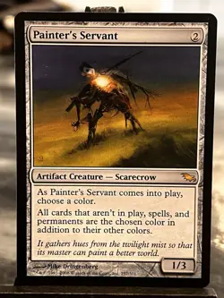 MTG 1x Painter's Servant x1 non-foil Shadowmoor English NM/EX - Image 1