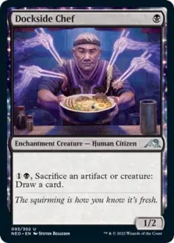 Dockside Chef - Near Mint MTG Kamigawa: Neon Dynasty - Image 1