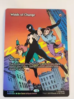 Winds Of Change - 0030 - M - Borderless - Foil - Marvels Spider-Man - MTG - NM - Image 1