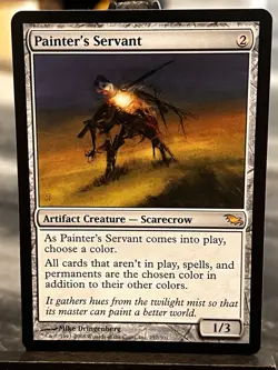 MTG 1x Painter's Servant x1 non-foil Shadowmoor English NM/EX - Image 1