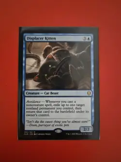 MTG Displacer Kitten Commander Legends: Battle for Baldur's Gate - Image 1