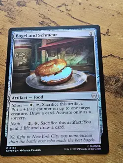 Bagel and Schmear - 161 - SPM - Foil - MTG Magic The Gathering NM/M - Image 1