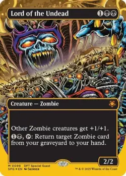 MTG English Lord of the Undead (Borderless) (First-Place Foil) NM Foil - Image 1