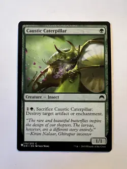 Caustic Caterpillar - MTG The List: Magic Origins - NM - Image 1