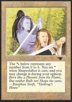 MTG English Shapeshifter Light Play Normal Antiquities - Image 1