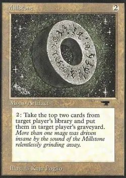 MTG English Millstone NM Normal Antiquities - Image 1