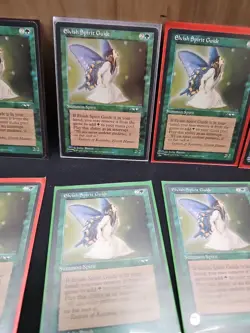 Magic: The Gathering MTG Elvish Spirit Guide - Alliances 1996 - x11 Cards - Image 5