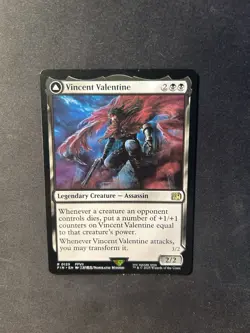 MTG: Vincent Valentine 0125 Final Fantasy Regular - Image 1