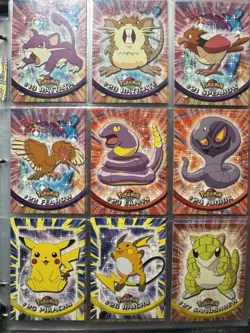 Topps Pokemon Tv Animation Base Set Cards 1-117 - Image 3