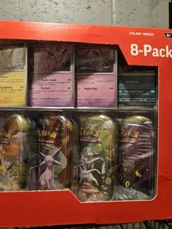 Pokemon TCG Prismatic Evolutions Costco 8 Mini-Tin Bundle w/ Promo Cards NEW - Image 4