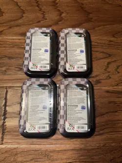 4x Black Bolt & White Flare UNOVA Mini Tin Lot Pokemon Factory Sealed New - Image 2