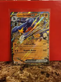 Cynthia's Garchomp Ex Holo Destined Rivals Double Rare 104/182 Pokemon TCG - Image 1