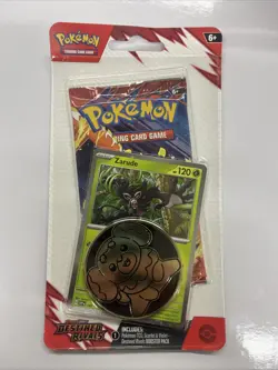 Pokemon TCG: Scarlet & Violet - Destined Rivals Checklane Blister - Zarude - Image 1