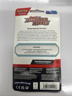 Pokemon TCG: Scarlet & Violet - Destined Rivals Checklane Blister - Zarude - Image 2