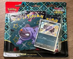 2 - Pokemon TCG Paldean Fates Tech Sticker Collection Greavard Maschiff - Image 3