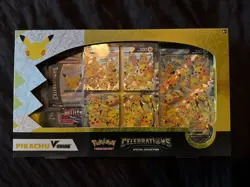 Pokemon TCG Celebrations 25th Anniversary Pikachu V-Union Special Collection Box - Image 1